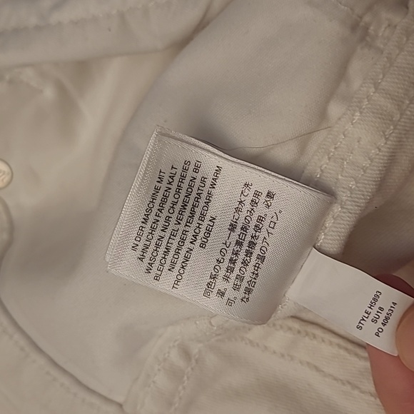 LIKE NEW Madewell 10" High Rise Skinny Cropped Fringed Hem Button Closure Jeans - Picture 14 of 17